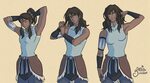 Let your hair down Avatar characters, Avatar cartoon, Korra 